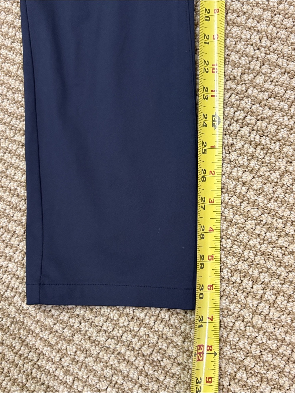 Men's Rhone Commuter Slim Navy Performance Pants 31 Waist - Picture 5 of 7